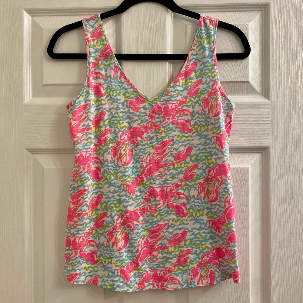 Lilly Pulitzer Lobstah Roll tank